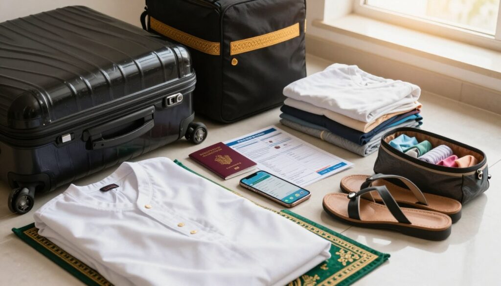Umrah packing essentials
