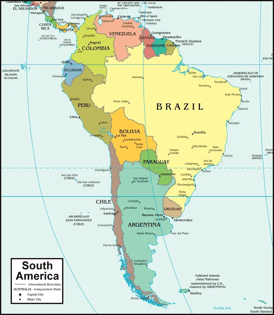 South America